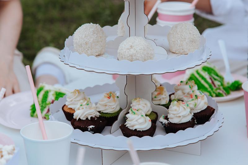 Food at a UK house party